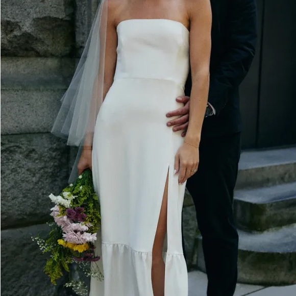 Park and Fifth Shaw Dress XXS Cream - Picture 2 of 4